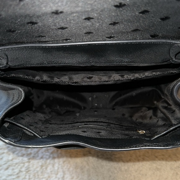 Kate Spade Black Leather Backpack - Picture 5 of 5